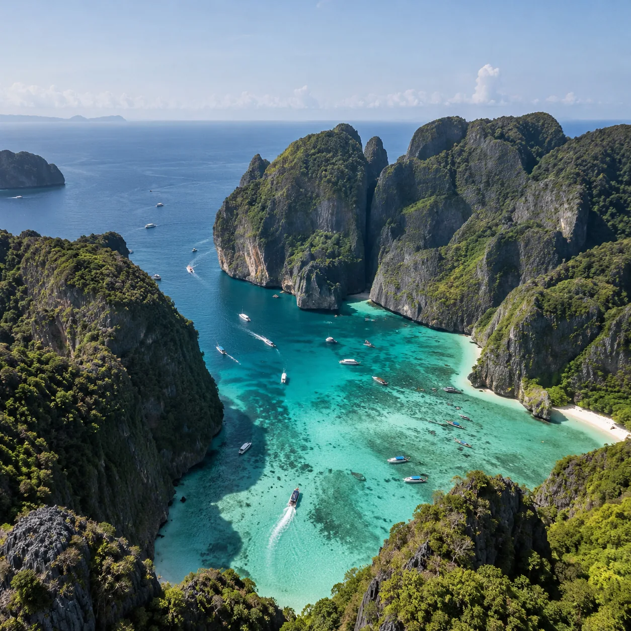 Foto paket wisata Phuket dan Phi Phi Island pada akhir tahun
