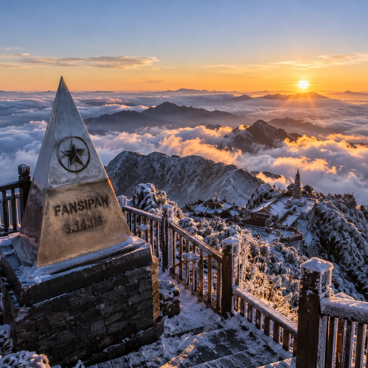 Foto paket 6D Special Year End Vietnam – Hanoi, Sapa, Fansipan + Halong Bay Cruise