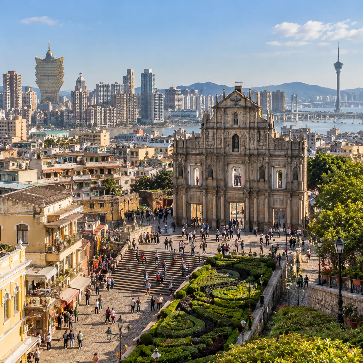 Foto paket wisata Hong Kong, Zhuhai, Macau, Shenzhen dan Disneyland