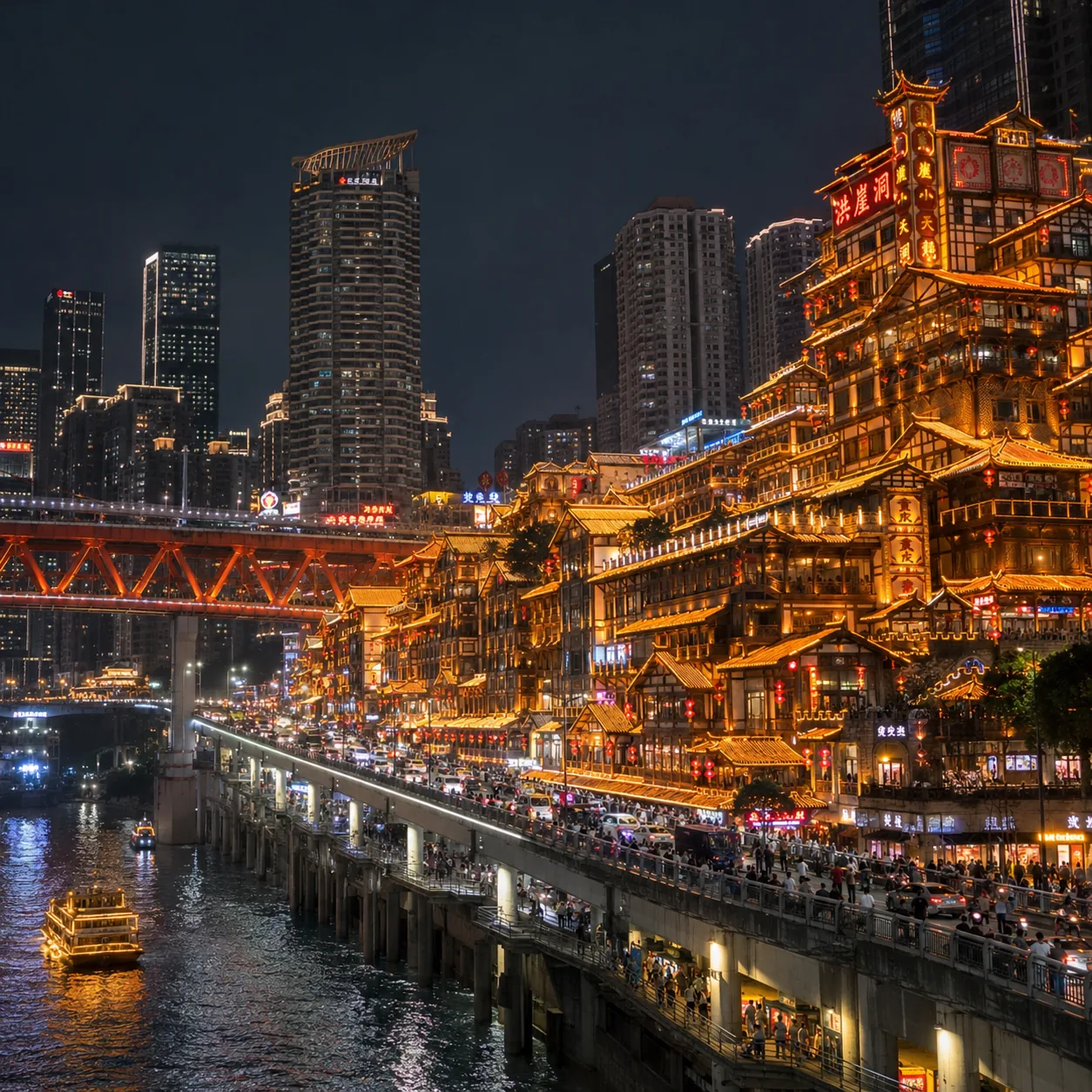 Foto paket wisata 7D Winter Sale Chongqing, Dujiangyan & Chengdu