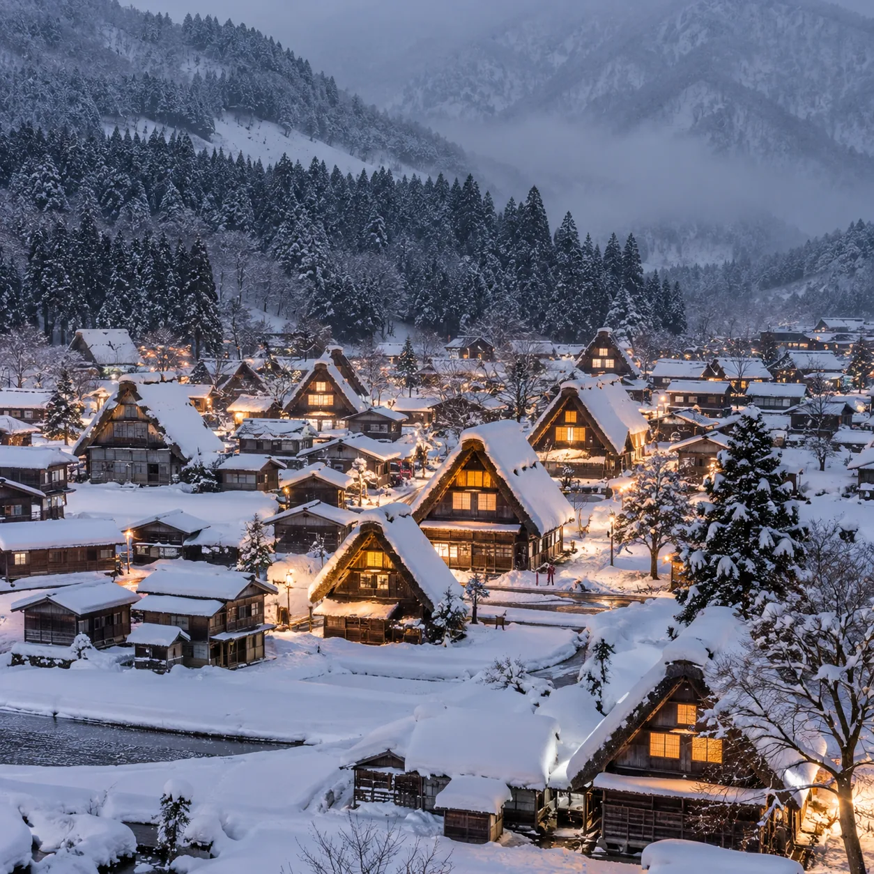 Foto paket wisata 7D Winter School Holiday Japan + Shirakawago & Tokyo Disneyland