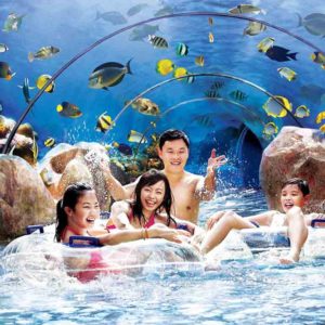 tiket Adventure Watercove Waterpark- Sea Aquarium Singapore Area