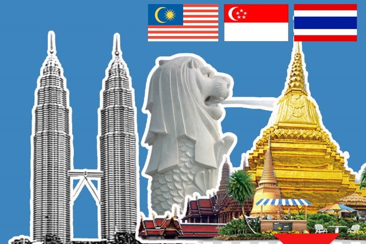 TOUR 3 NEGARA ASIA TERMURAH TOUR 3 NEGARA ASIA 7H6M MALAYSIA - SINGAPORE - THAILAND (HAT YAI)